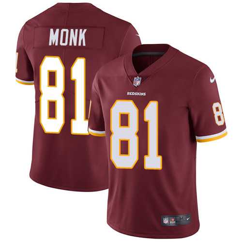 Nike Washington Redskins #81 Art Monk Burgundy Red Team Color NFL Vapor Untouchable Limited Jersey,We sell and wholesale Nike Washington Redskins #81 Art Monk Burgundy Red Team Color NFL Vapor Untouchable Limited Jersey on line form chian!